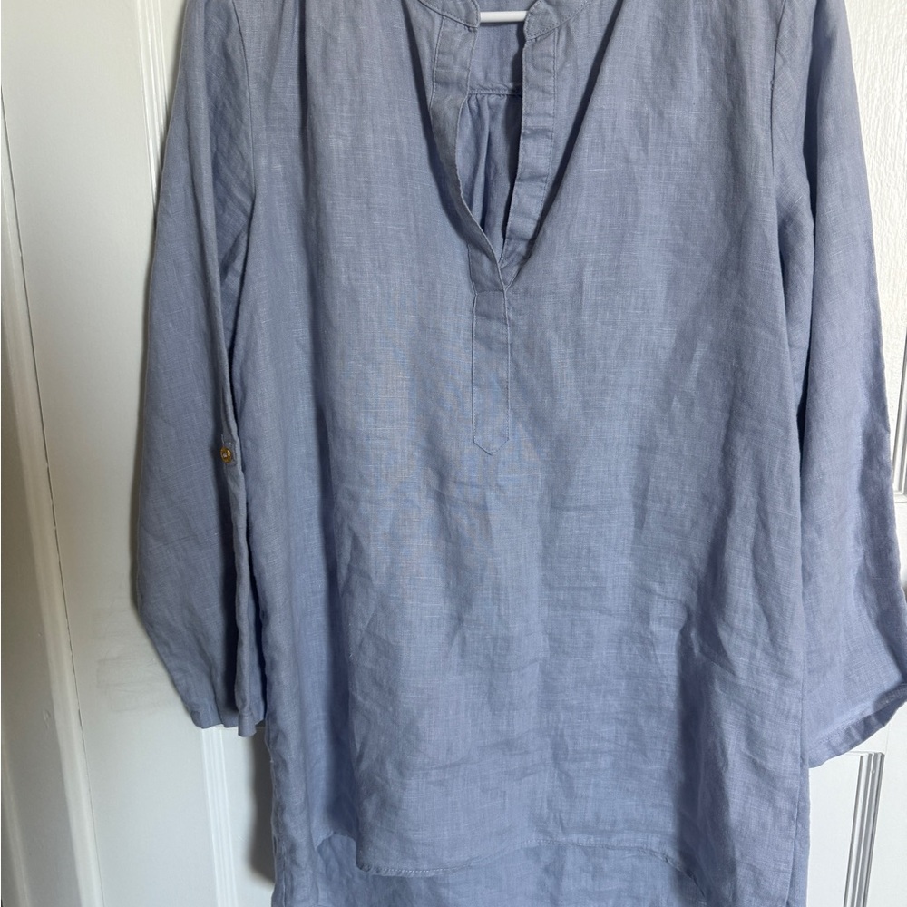 Ellen‎ Tracy Light Blue Blouse